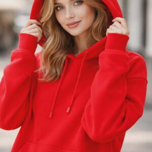 Red hoodie