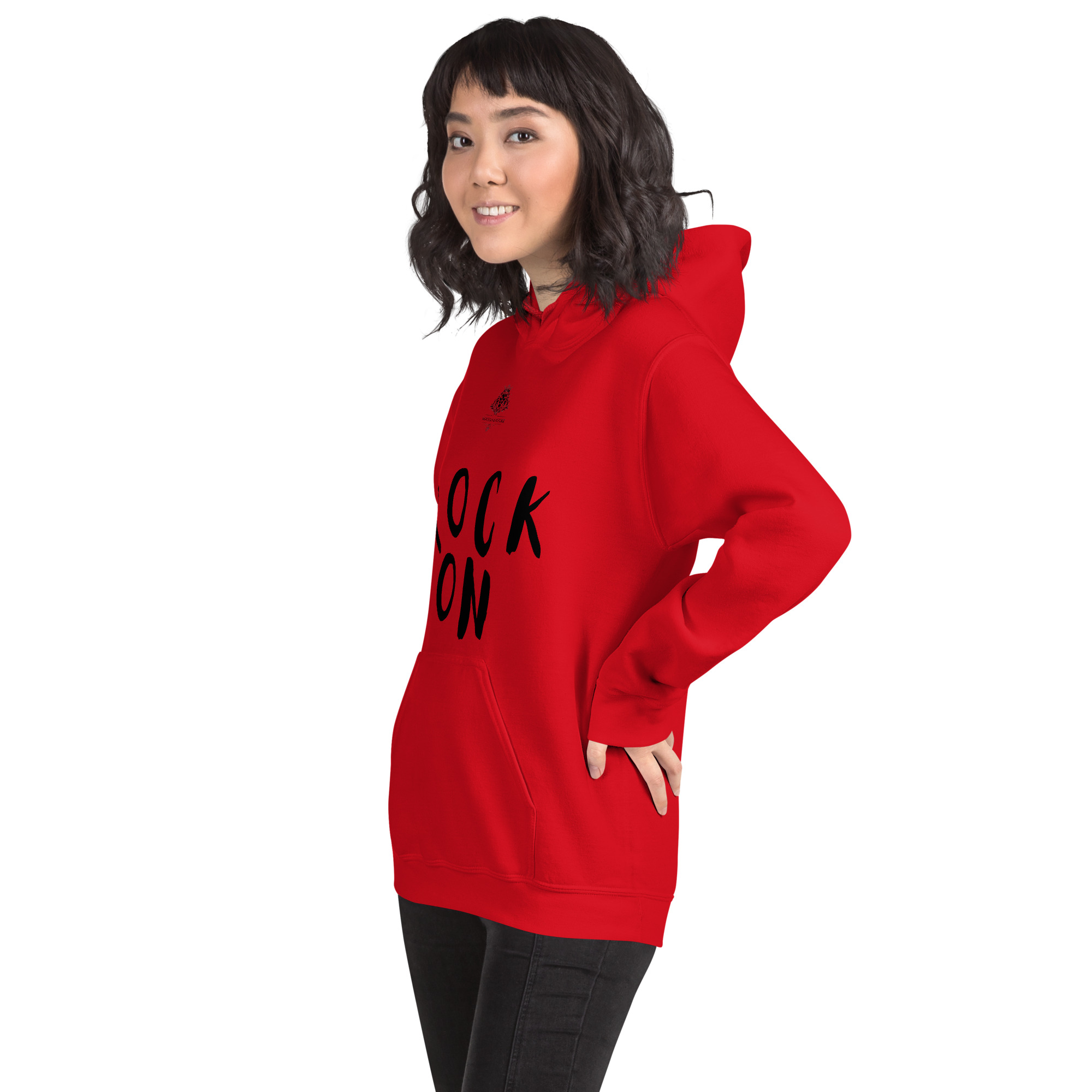 Red Hoodie for Women Rock | On Premium Soft Fleece & Bold Style | Hoodies Empir - Image 10