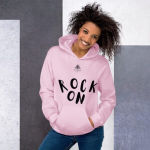 pink-hoodie, hoodies for womens, hoodie-with-pink, pink-hoodies for women, pink hoodies, fleece hoodie, rock on hoodie, hoodies empire, hoodiesempire.com