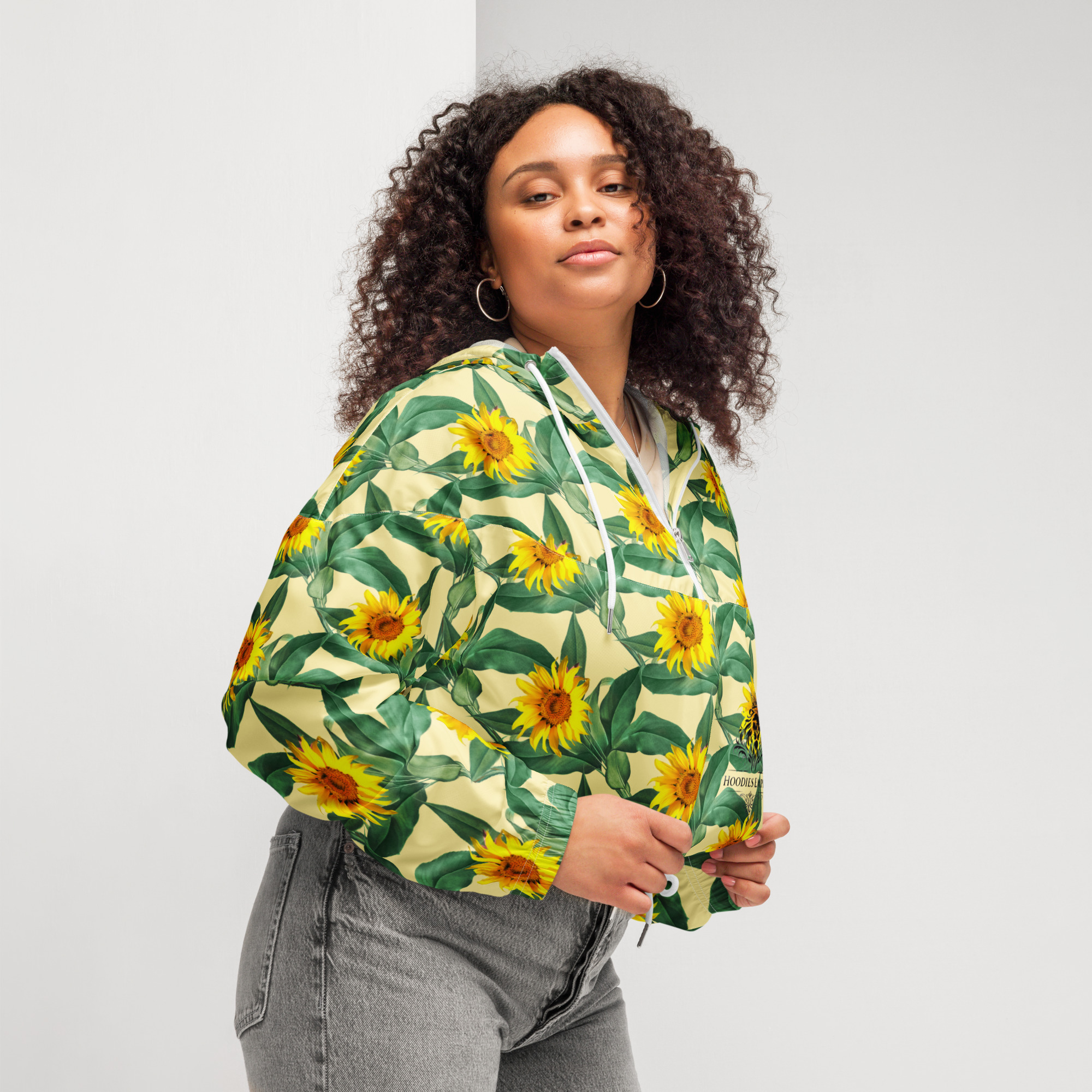 hoodie with flowers, hoodies for women, flower hoodies, yellow flower hoodie, flower hoodies, hoodies empire, hoodiesempire.com