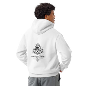 White hoodie Stay chill