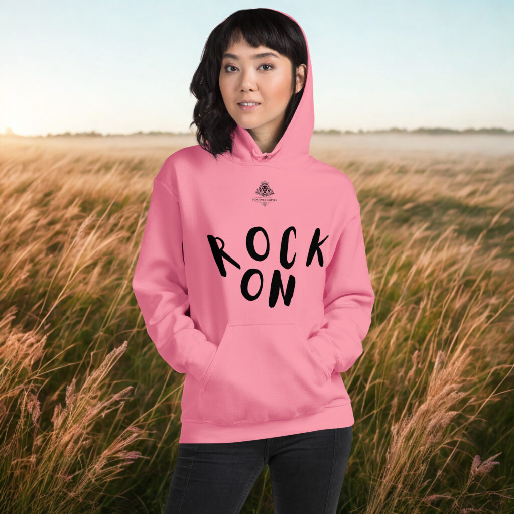  Pink-hoodie, Rock-On-Pink-hoodie,pink-hoodie, hoodies-empire-Pink-hoodie, pink-hoodie-for-women, Pink-hoodie-for-women, hoodies-empire, positive-quote-hoodie, hoodiesempire.com