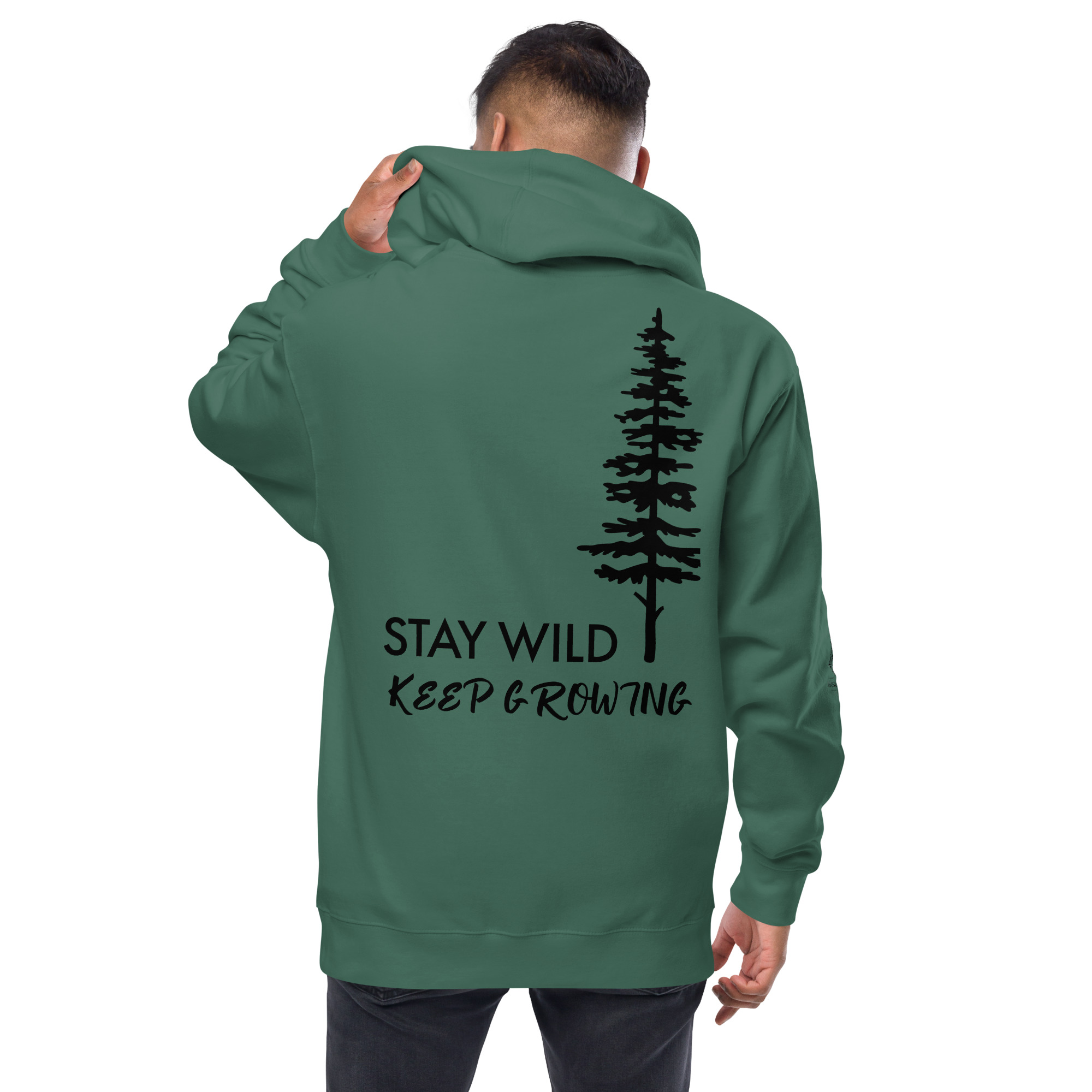green-zip-up-hoodie_hoodie-stay-wild, zip-up-hoodie, green-hoodies, zip-up-hoodie-hoodies-empire, positive-quote-hoodie_green-mens-hoodie_green-zip-up-hoodie_positive-message-hoodie_green-positive-hoodie_zip-up-hoodies-hoodies-empire_hoodiesempire.com