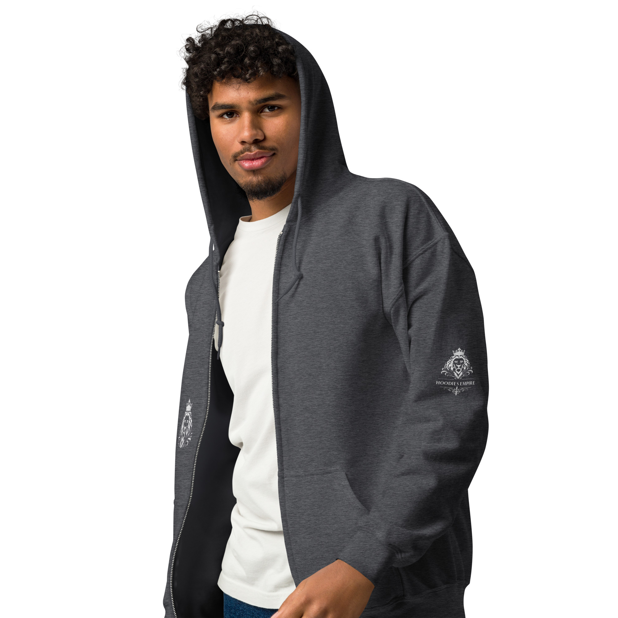 Mens zip up hoodie - Image 9