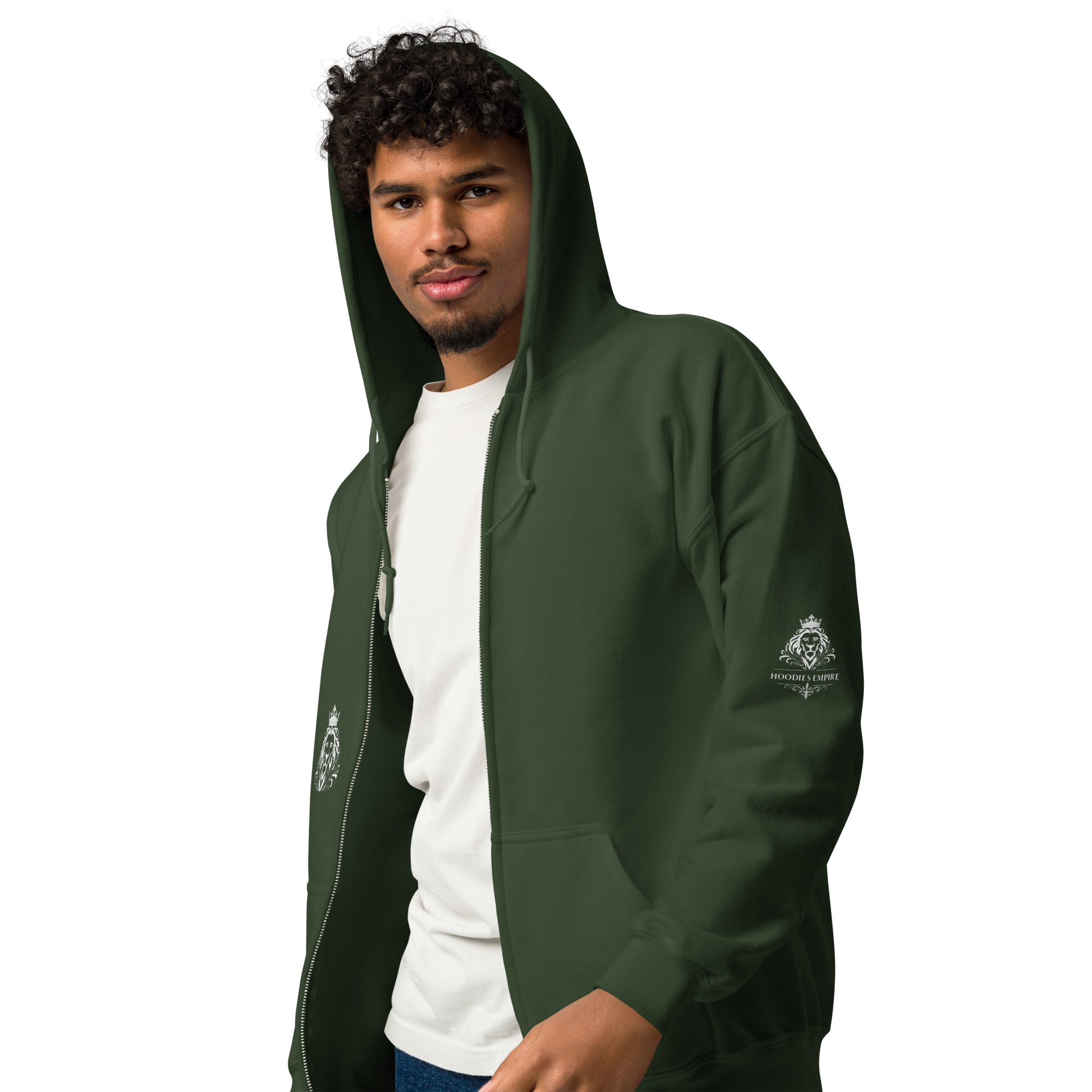Mens zip up hoodie - Image 8