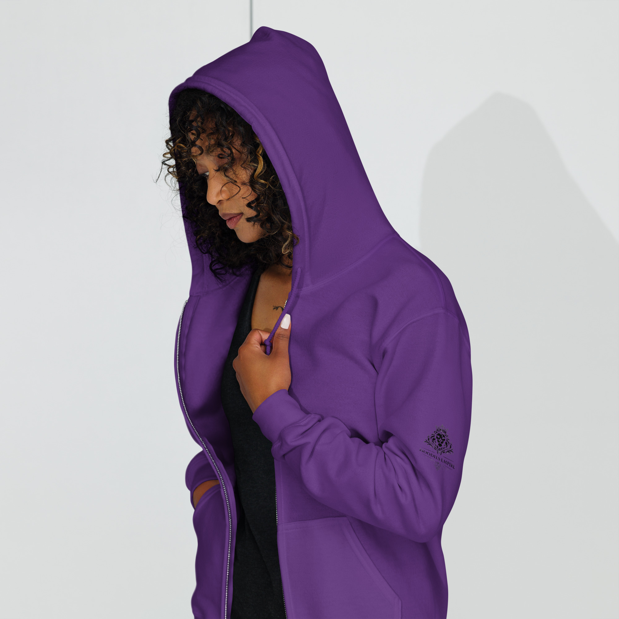 Womens Zip up hoodies - Image 2