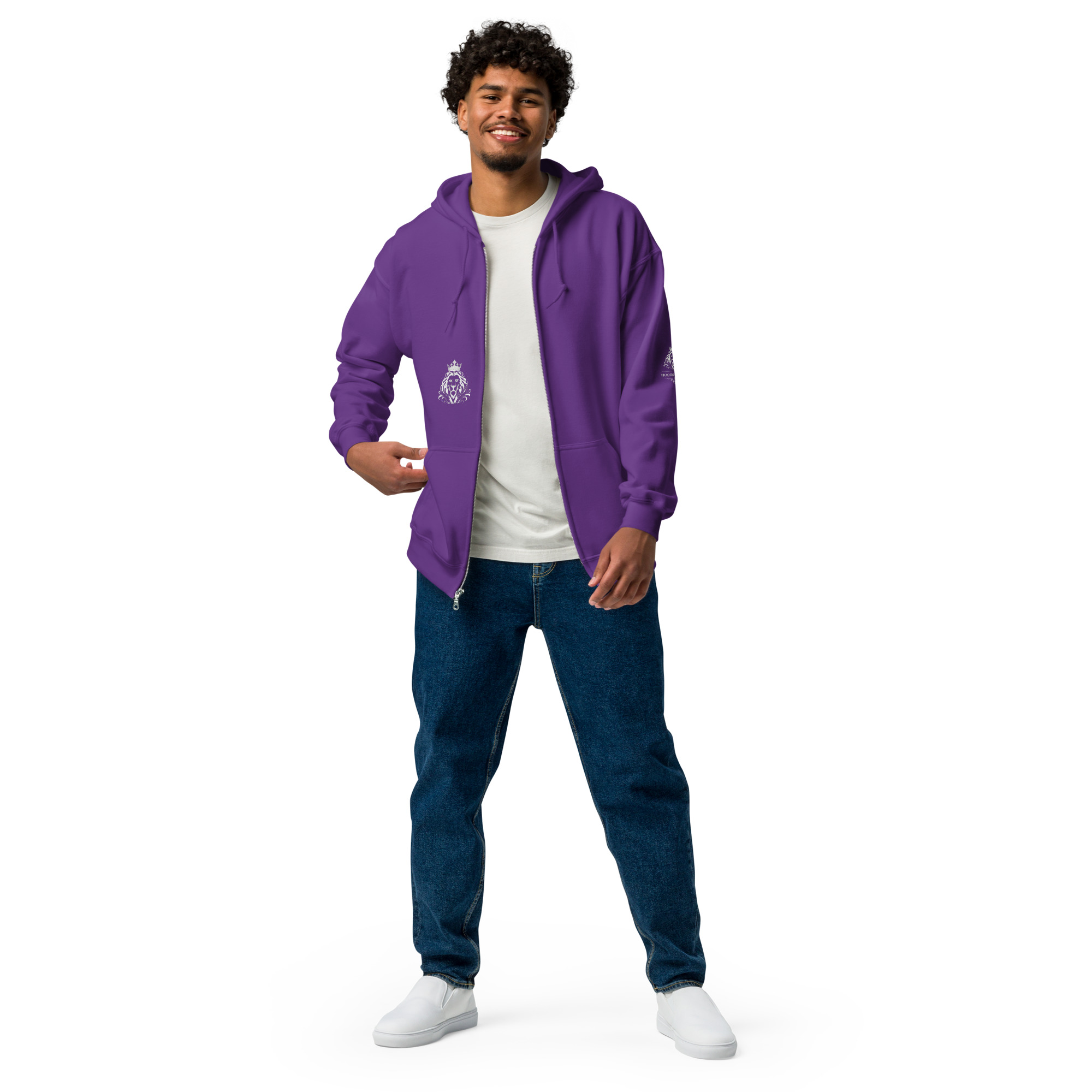 Mens zip up hoodie - Image 11